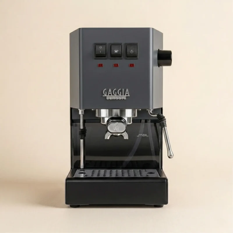 Gaggia Classic E24 Color Vibes - Gris Metallisé