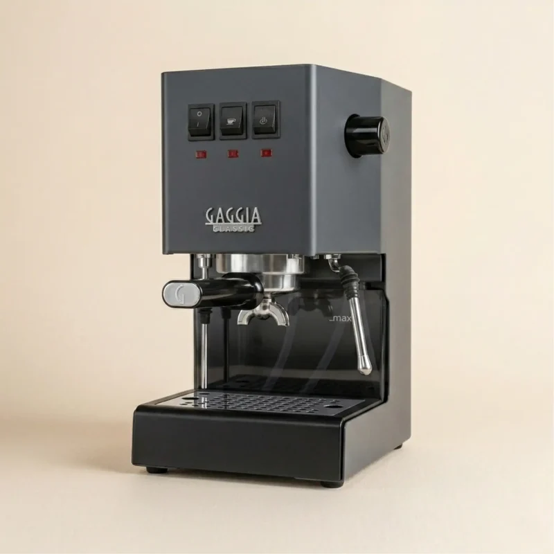 Gaggia Classic E24 Color Vibes - Gris Metallisé