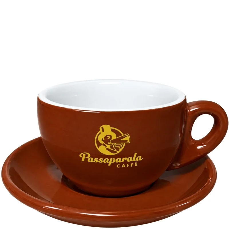 Tasse à café au lait marron - Passaparola Caffè