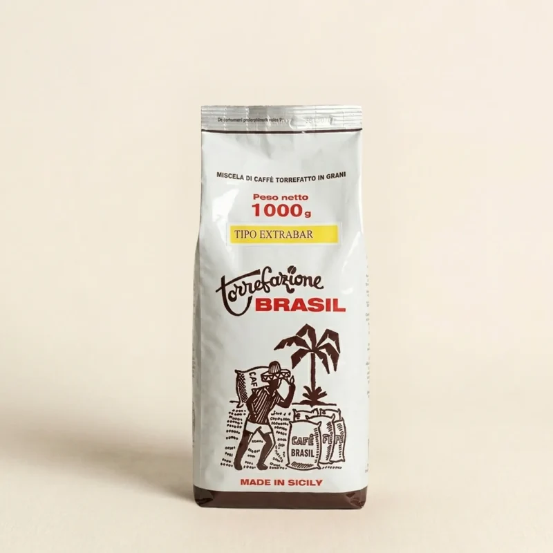 Caffè Brasil Miscela Extrabar - 1kg de café en grain