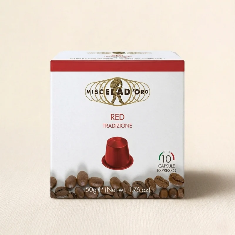 Miscela D'Oro Red - capsules compatibles Nespresso®