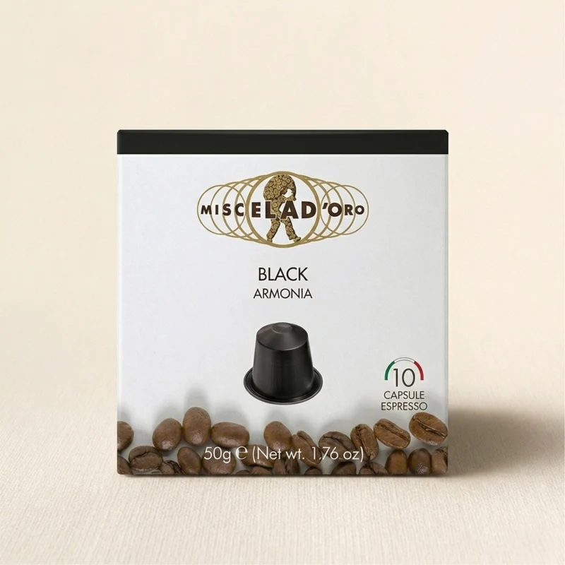 Miscela D'Oro Black Armonia - capsules compatibles Nespresso®