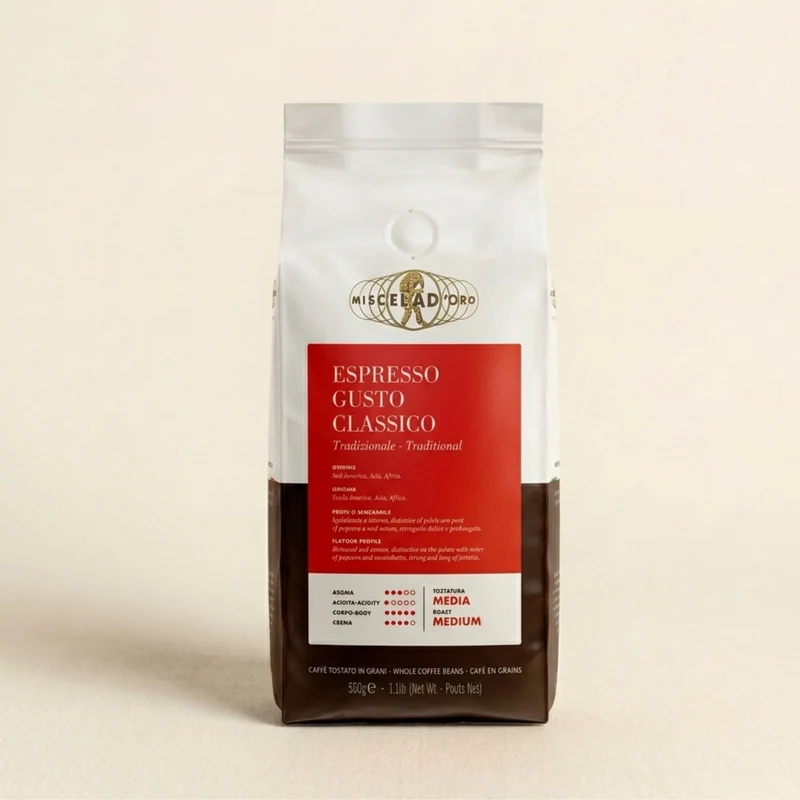 Miscela D'Oro Gusto Classico - 1kg de café en grain