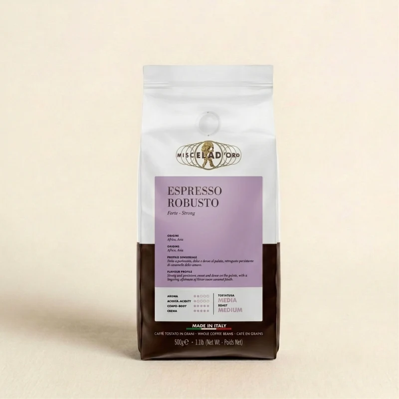 Miscela d'Oro Robusto - 500g / 1kg de café en grain