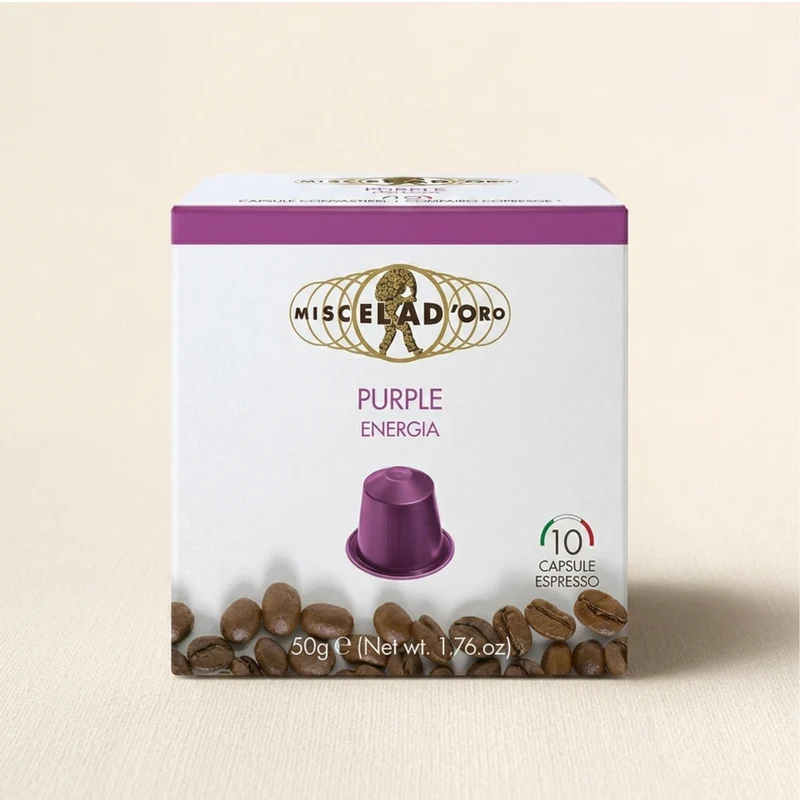 Miscela D'Oro Purple Energia - capsules compatibles Nespresso®