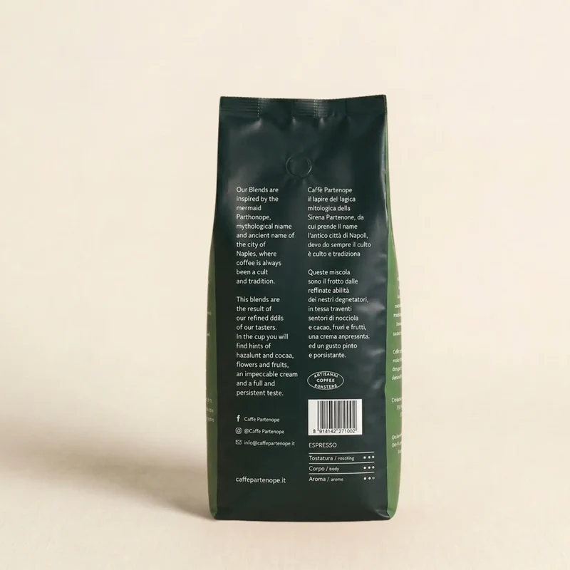 Caffè Partenope Atena - 1kg de café en grain