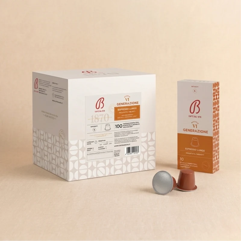 Caffè Barbera 6ème Génération - 10/100 capsules compatibles Nespresso®