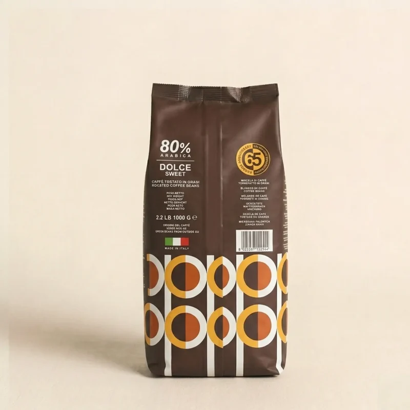 Paranà Caffè Dolce 80% - 1kg de café en grain