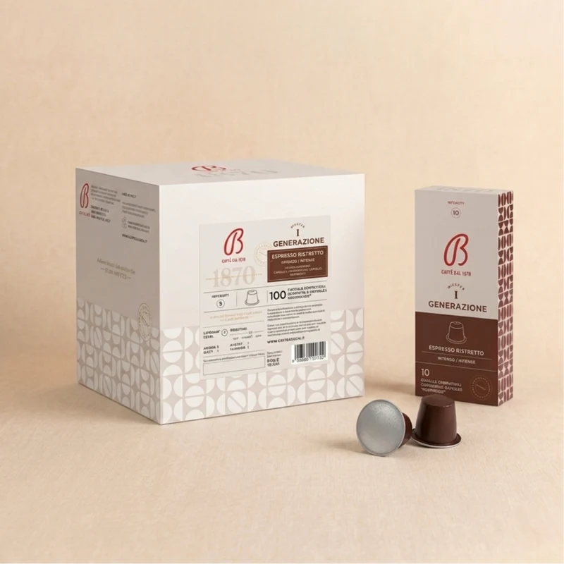 Caffè Barbera 1ère Génération - 10/100 capsules compatibles Nespresso®