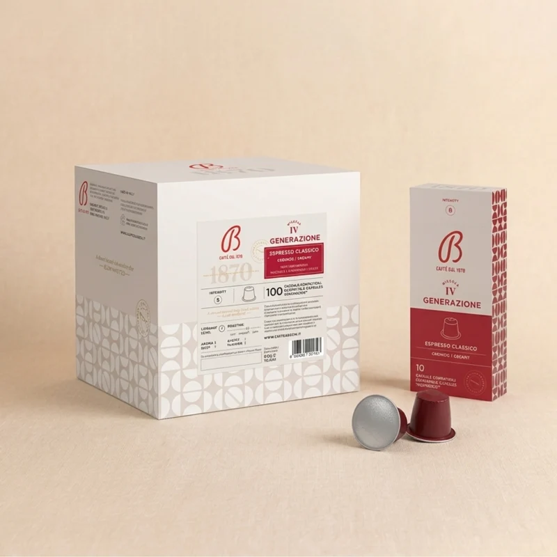 Caffè Barbera 4ème Génération - 10/100 capsules compatibles Nespresso®