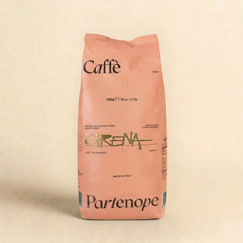 Caffè Partenope Sirena - 1kg de café en grain 100% Arabica