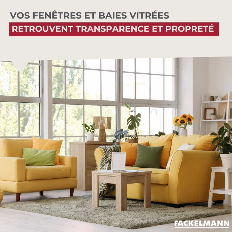Nettoyant concentré pour lave vitres 500 ml Fackelmann