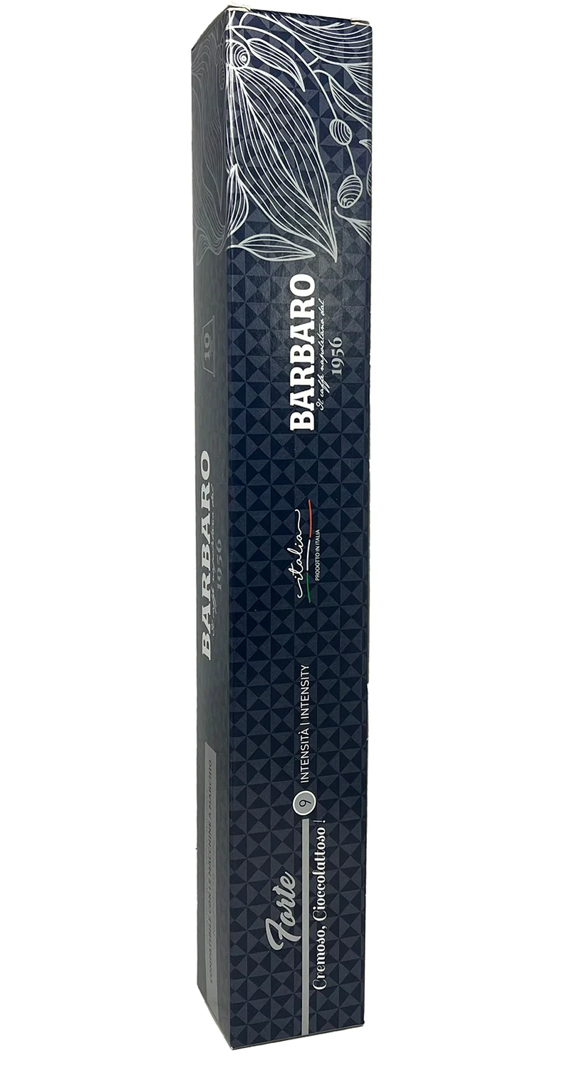 Capsules Caffè Barbaro FORTE - compatibles Nespresso®*