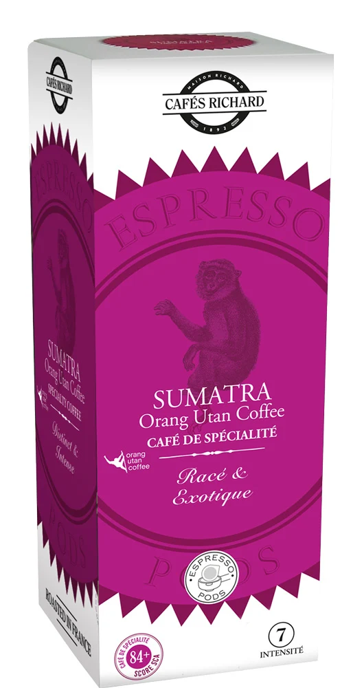 Dosettes ESE Cafés Richard SUMATRA