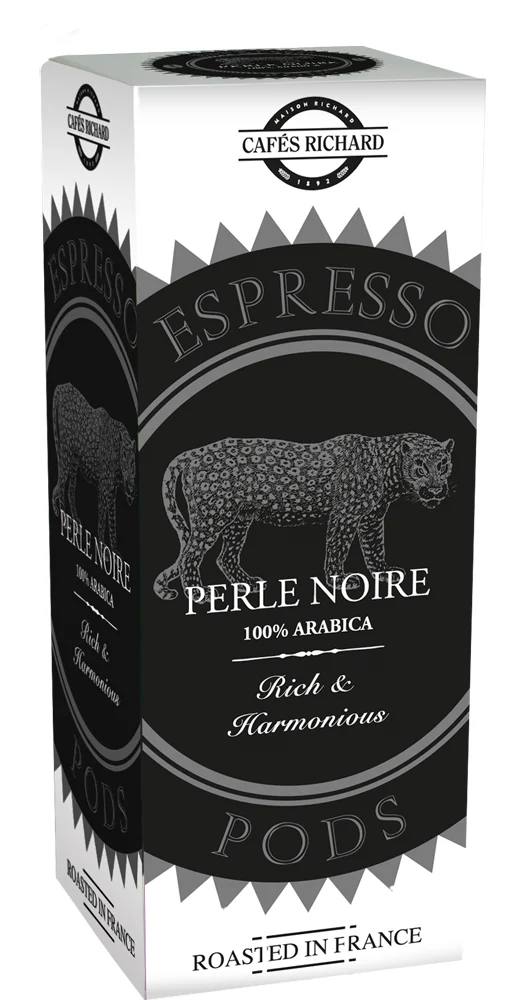 Dosettes ESE Cafés Richard PERLE NOIRE