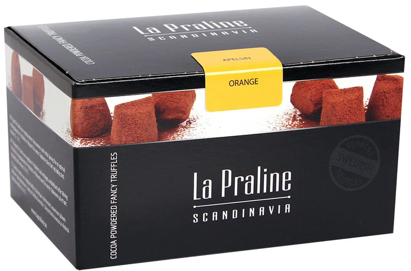 Truffes pralinées à l'orange - La Praline