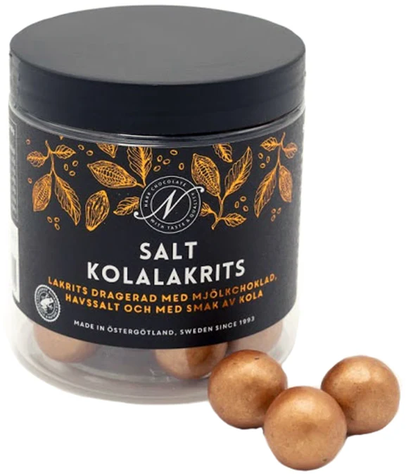 Boules de réglisse au caramel salé - Narr chocolate