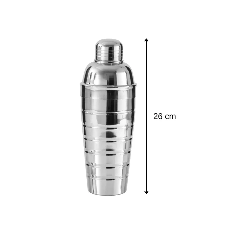 Duo cocktails avec shaker et doseur à alcool inox Fackelmann Bar Concept