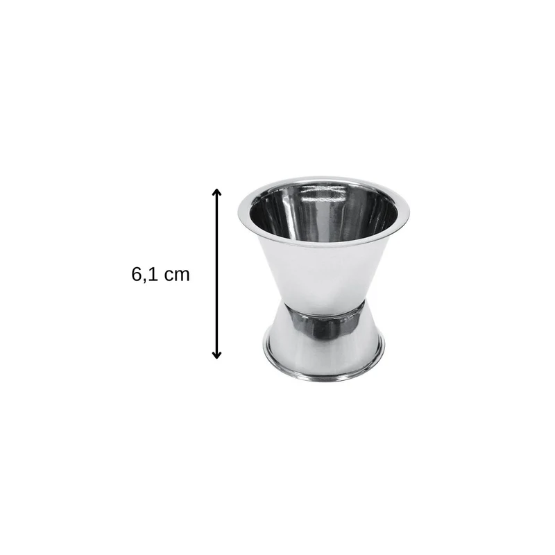 Duo cocktails avec shaker et doseur à alcool inox Fackelmann Bar Concept