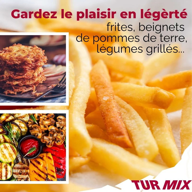 Friteuse à air chaud 3,5 L Turmix