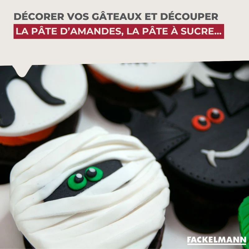 Roulette découpe pâte18 cm Fackelmann Ovale limited edition