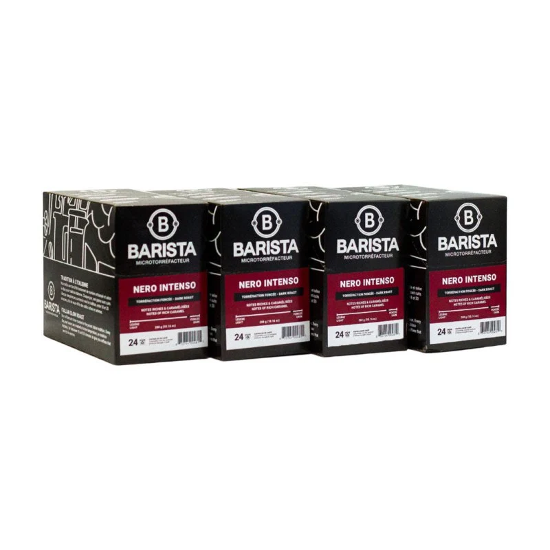 Caisse de capsules Nero Intenso compatibles K-Cup®* (4 boîtes X 24 K-Cups)