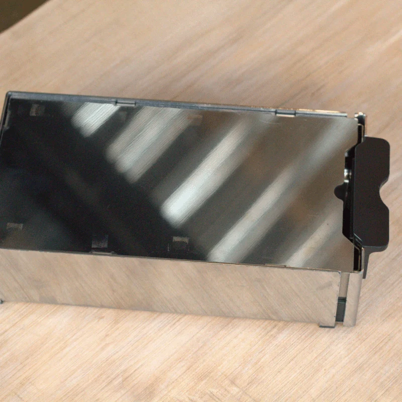 Eureka Mignon knock box à tiroir en acier inoxydable