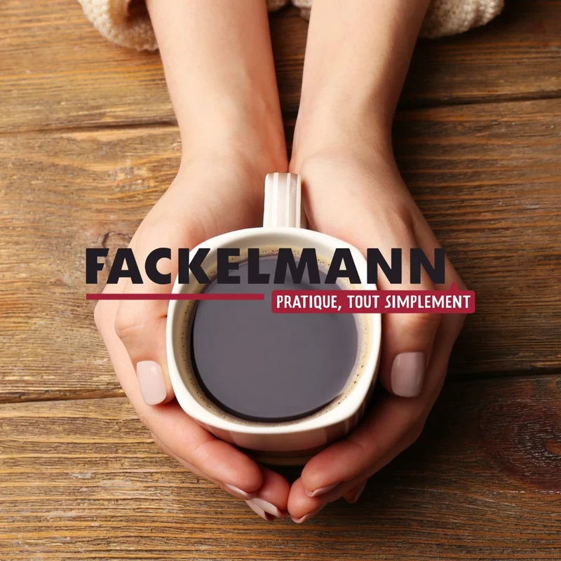 Verseuse à expresso micro-ondable 4 tasses compatible avec de nombreuses marques Fackelmann