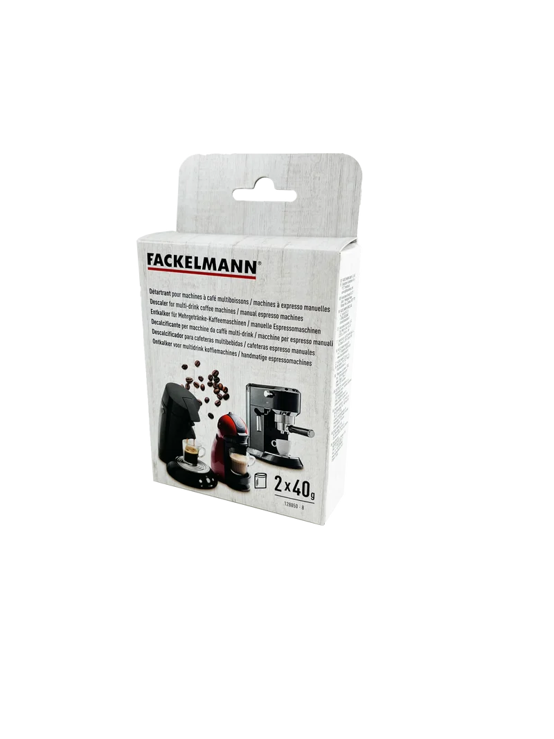 Sachets détartrants pour machines à café Fackelmann Petit Déjeuner