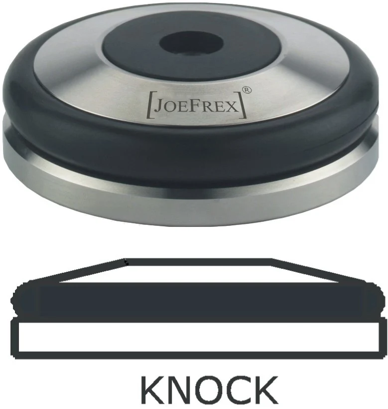 Partie inférieure plate KNOCK Tamper/Tasseur à café - 57 mm