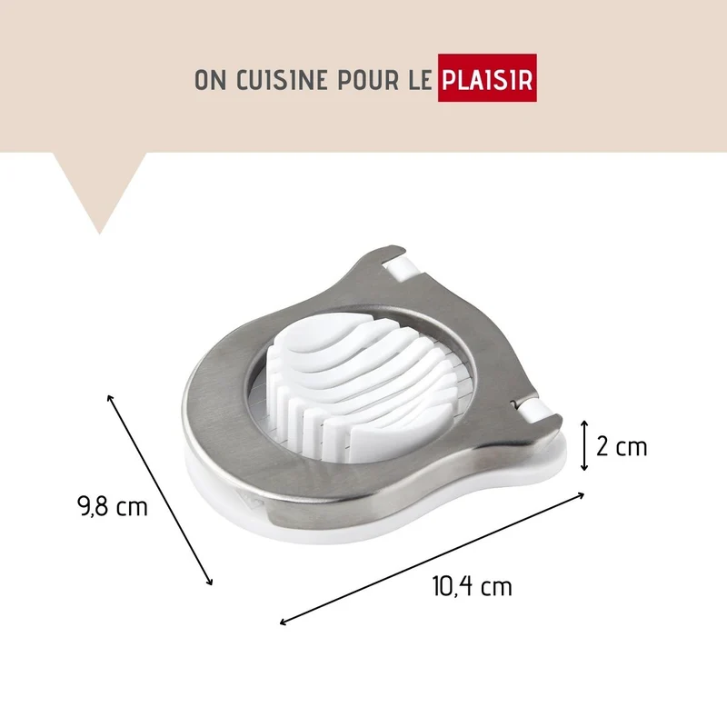 Coupe oeufs durs arrondi Fackelmann Basic