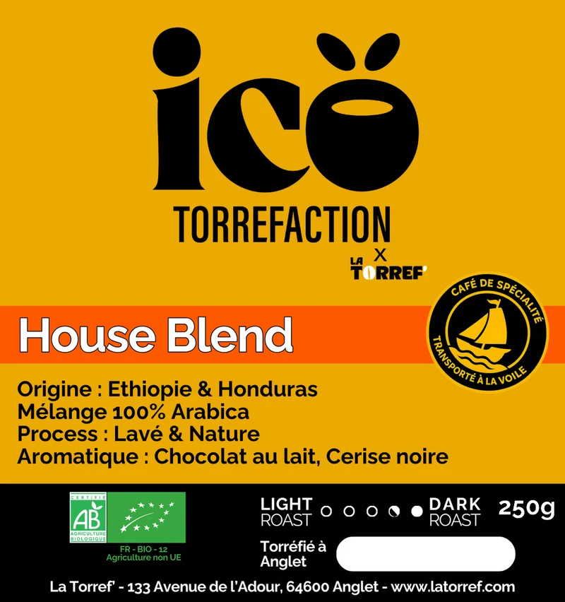 House Blend - Honduras & Ethiopie - Icö Torréfaction