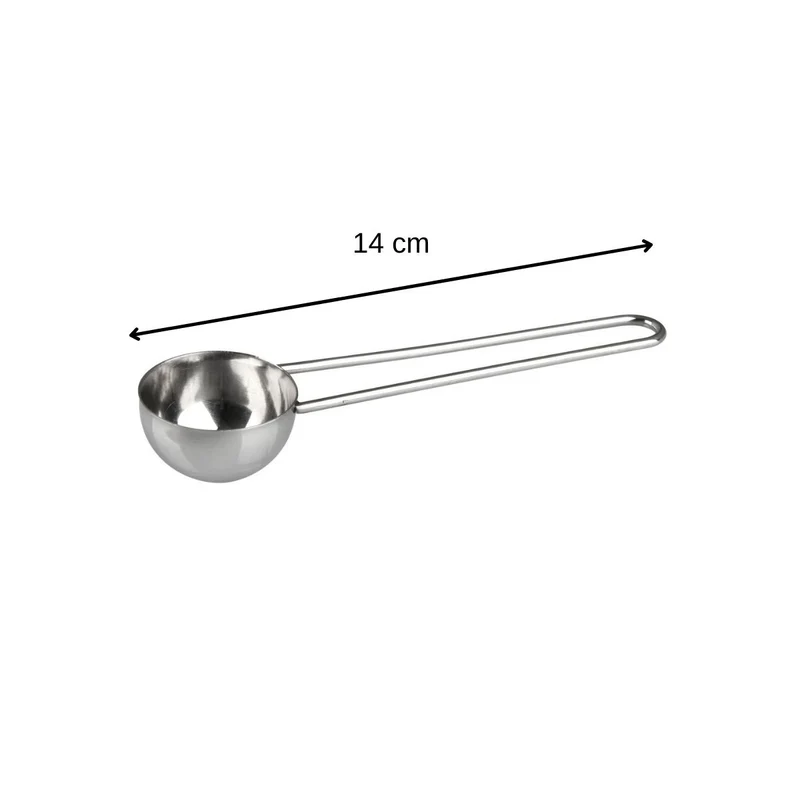 Ensemble de 2 Cuillères doseuse à café inox environ 8gr Fackelmann Petit Déjeuner