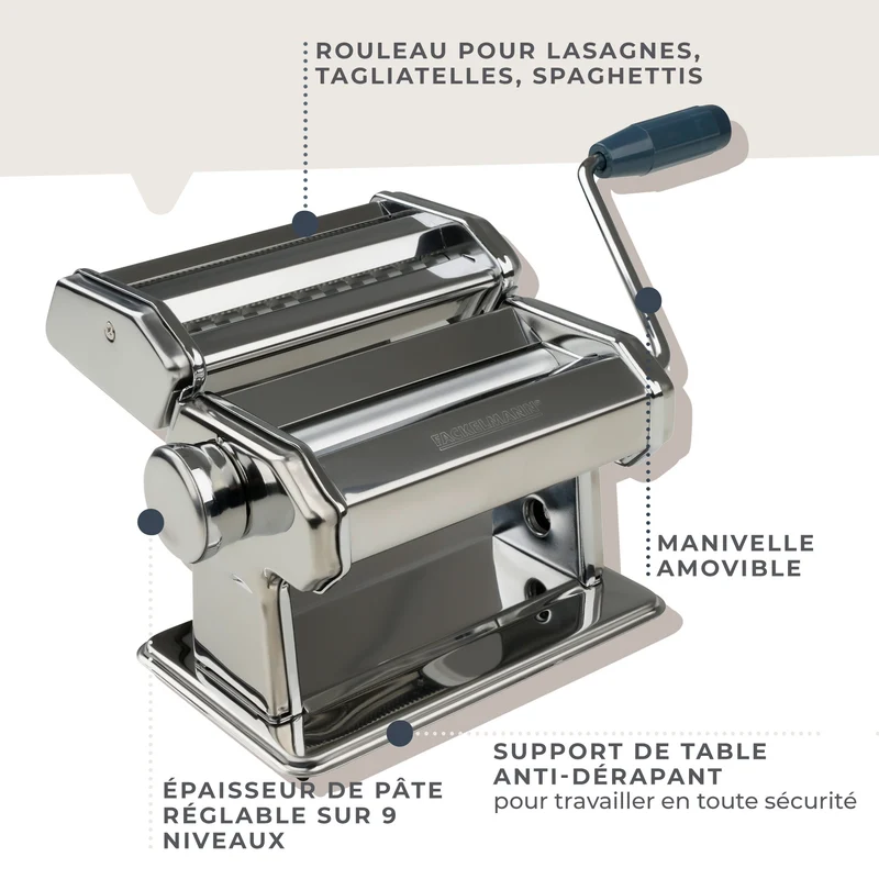 Machine à pâtes manuelle Fackelmann Easy Prepare