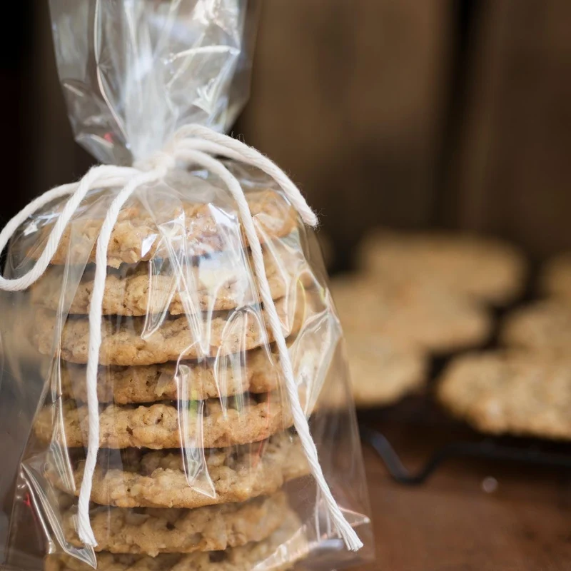 Lot de 10 sachets biscuits transparents Zenker