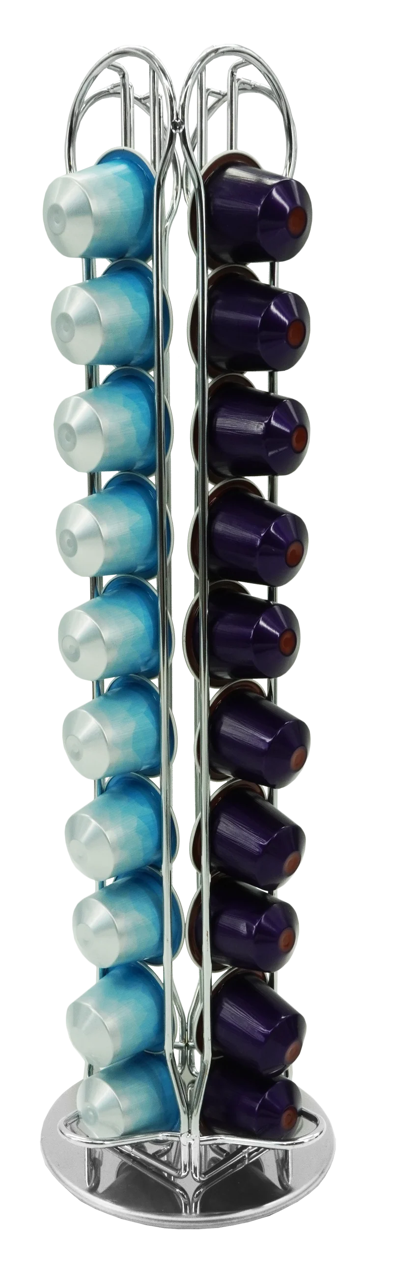 Porte capsule Nespresso rotatif Fackelmann Petit Déjeuner