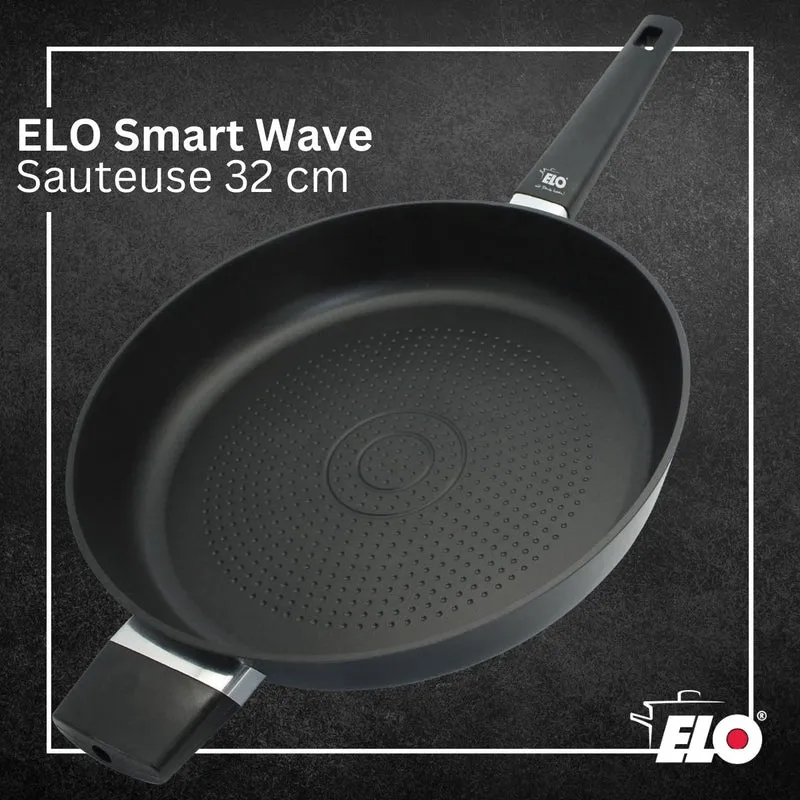 Sauteuse 32 antiadhésive sans PFAS Elo Smart Wave
