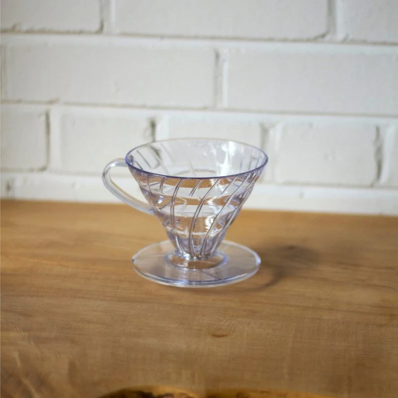 Dripper de Plastique Transparent Hario V60