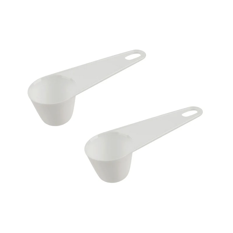 Set de 2 ustensiles de cuisine cuillère à café plastique Fackelmann Petit déjeuner