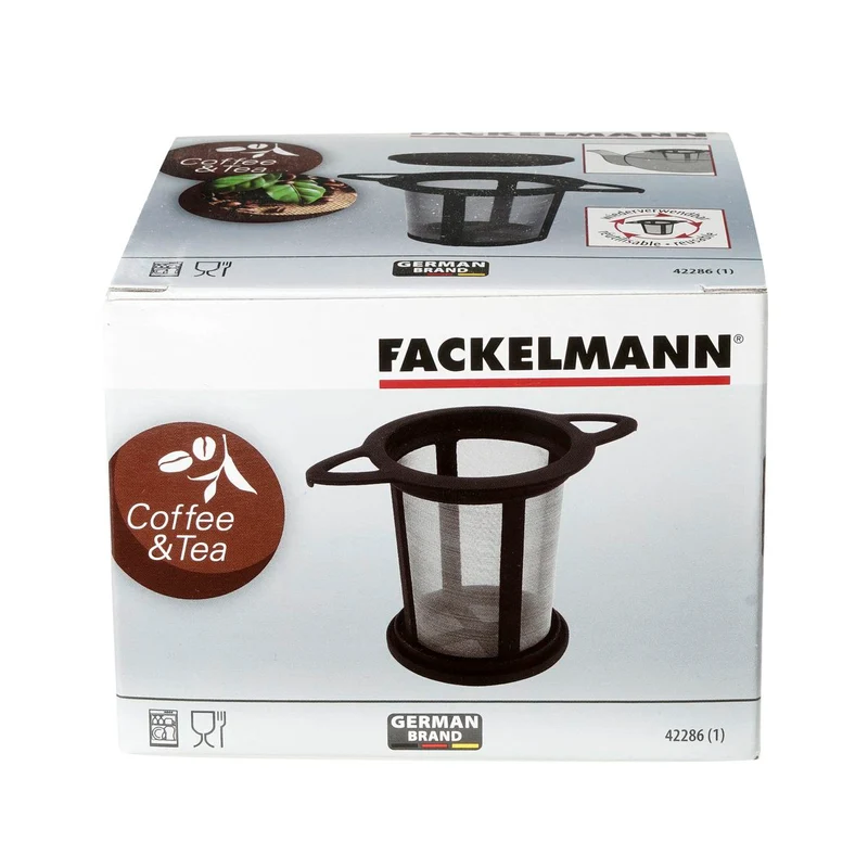 Filtre à thé réemployable pour théière et tasse à thé Fackelmann