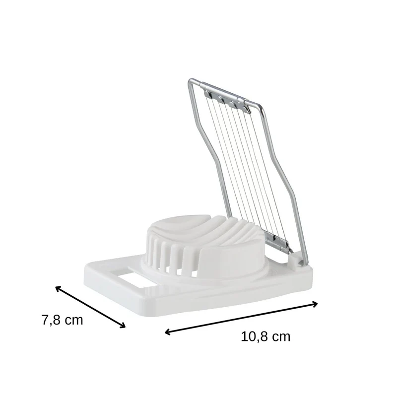 Coupe-œuf dur plastique et inox Fackelmann Handmade Tradition