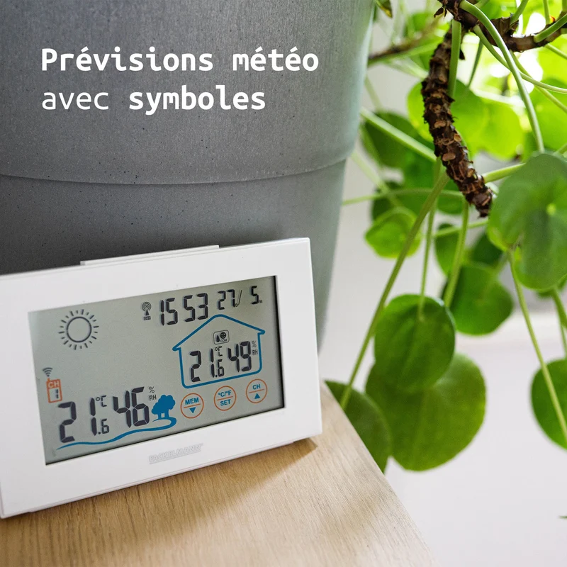 Station météo numérique intérieur / extérieur Fackelmann Tecno