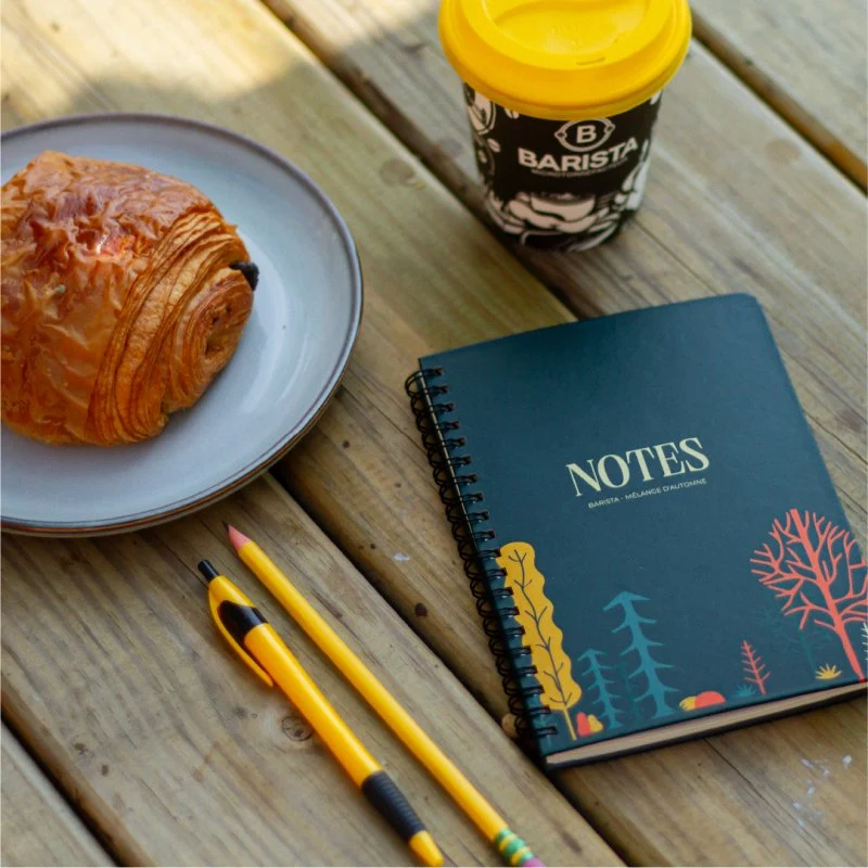 Cahier de notes Mélange d’automne