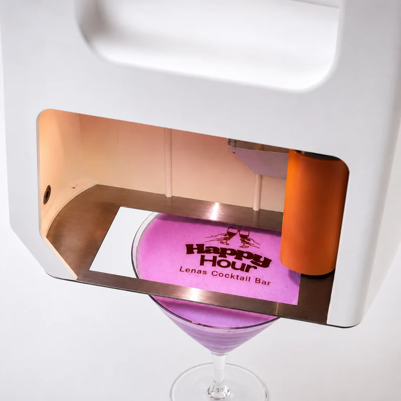 Imprimante mobile intelligente pour boissons et aliments (NOUVELLE GÉNÉRATION)