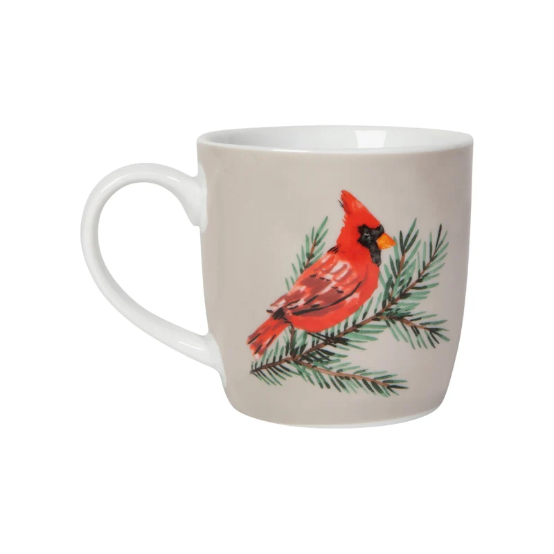 Tasse oiseaux et branches