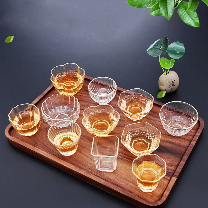 Topwell Tea Glass Cup – Assorted Designs & Sizes