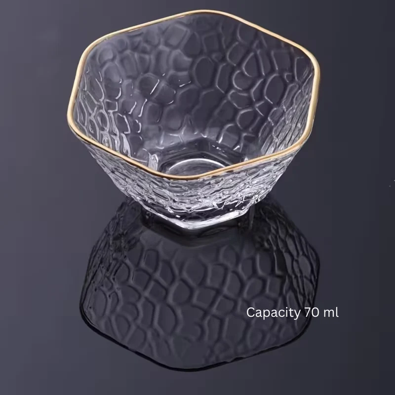Topwell Tea Glass Cup – Assorted Designs & Sizes