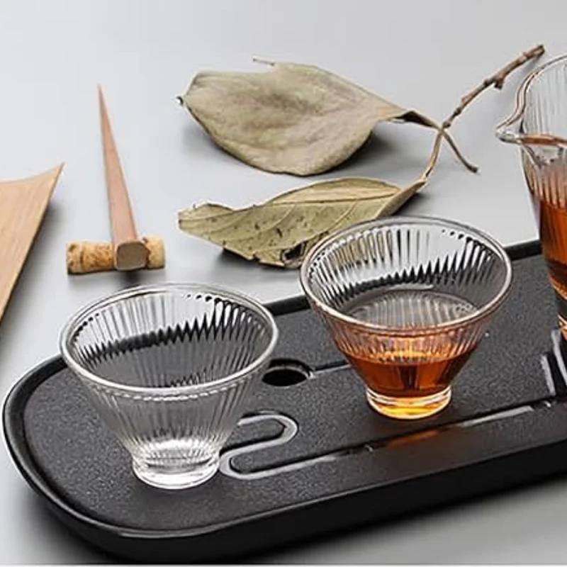 Topwell Tea Glass Cup – Assorted Designs & Sizes