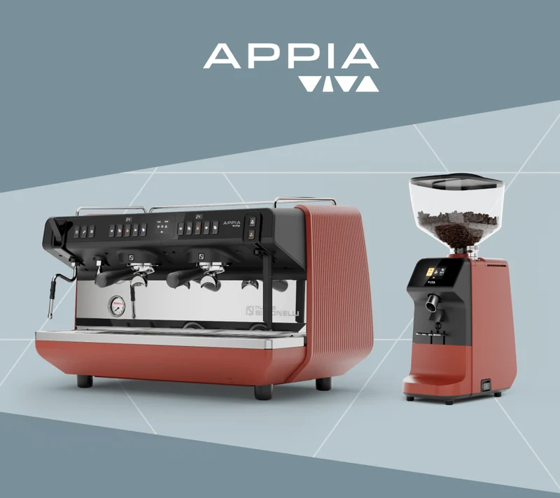 Viva Grinder 75 | Red Garnet Professional Coffee Grinder