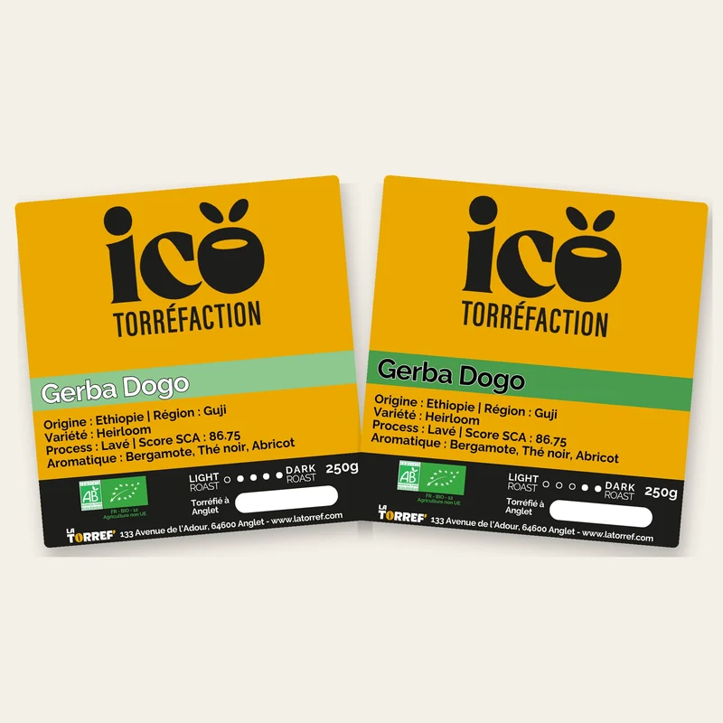 Coffret Gerba Dogo, deux torréfactions